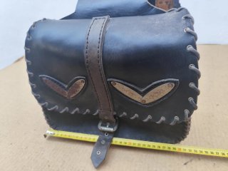 Alforjas de cuero moto