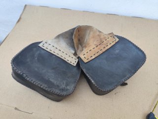 Alforjas de cuero moto