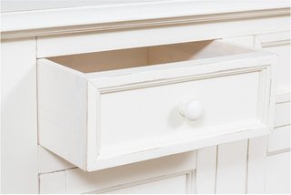 Credenza Country in legno massello di tiglio finit