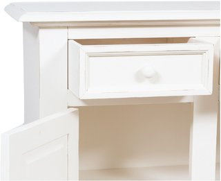 Credenza Country in legno massello di tiglio finit