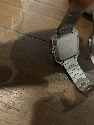 Reloj Cartier Hombre Oro y Plata