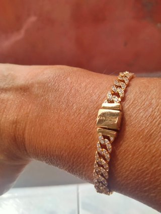 Pulsera Pandora cubana Pavé