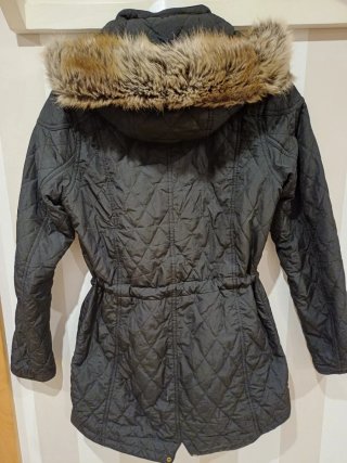 Chaqueta Barbour acolchada negra T40