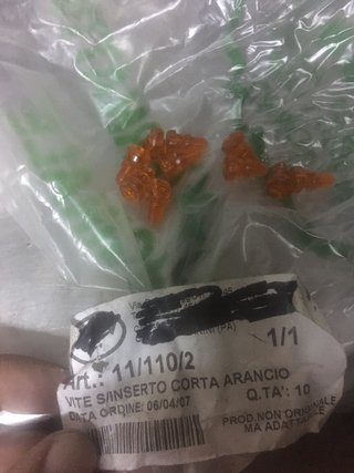 Viti corta plastica fanalino