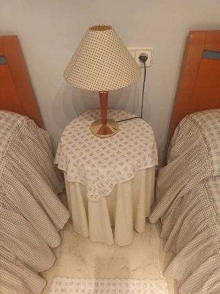 habitación con dos camas