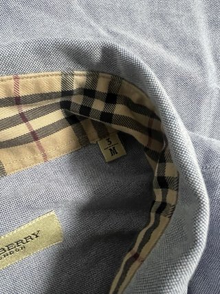 Camicia Burberry Azzurro Nova Check Taglia M