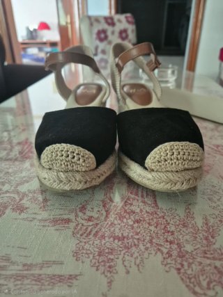 Sandalias Esparto de cuña