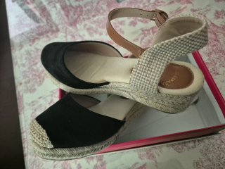 Sandalias Esparto de cuña