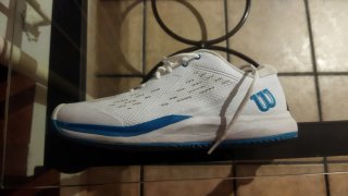 Zapatillas de Tenis Wilson Blancas y Azules