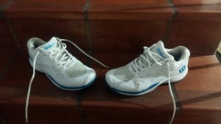 Zapatillas de Tenis Wilson Blancas y Azules