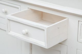 Credenza Country in legno massello di tiglio finit