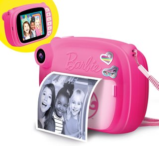 Lisciani Barbie cámara instantánea fotos selfie
