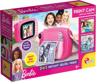 Lisciani Barbie cámara instantánea fotos selfie