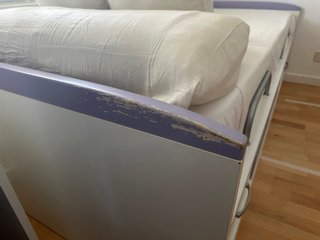 Cama individual 90cm con cajones