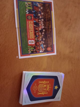 66 cromos Panini España 2026