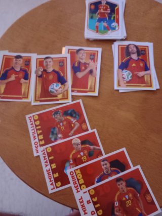 66 cromos Panini España 2026