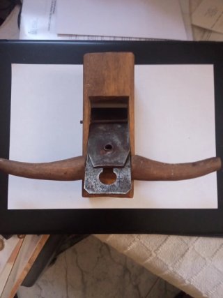 Cepillo carpintero antiguo madera