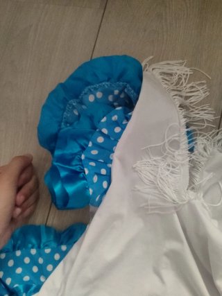 Disfraz vestido sevillanas niña