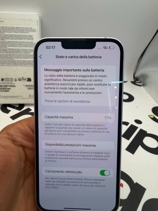 iPhone 14 128GB Viola Batteria 77%