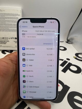 iPhone 14 128GB Viola Batteria 77%