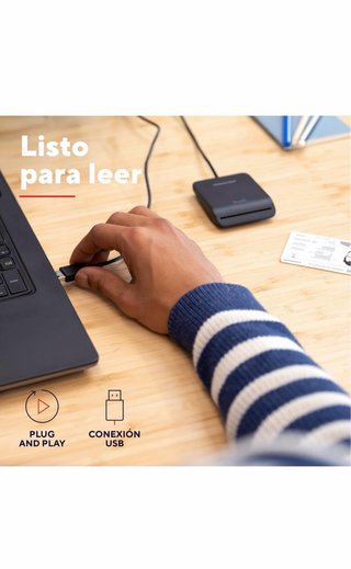Lector DNI Electrónico Trust Primo USB