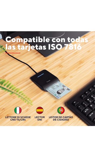 Lector DNI Electrónico Trust Primo USB