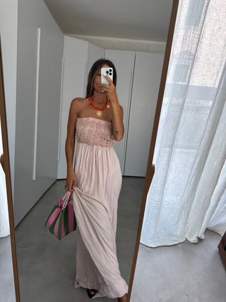 Abito M donna viscosa lungo