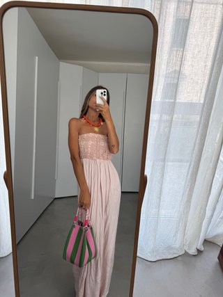Abito M donna viscosa lungo