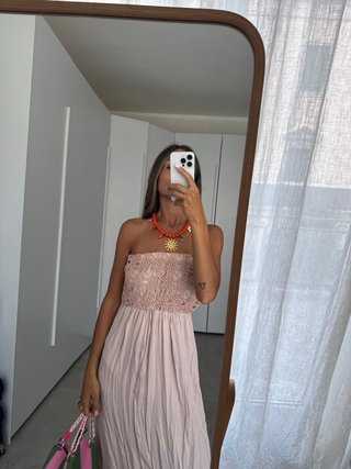 Abito M donna viscosa lungo