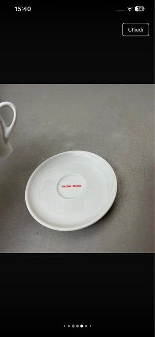 Tazzine caffè julius Meinl Confezione 6 pezzi