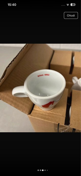 Tazzine caffè julius Meinl Confezione 6 pezzi