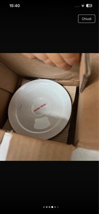 Tazzine caffè julius Meinl Confezione 6 pezzi