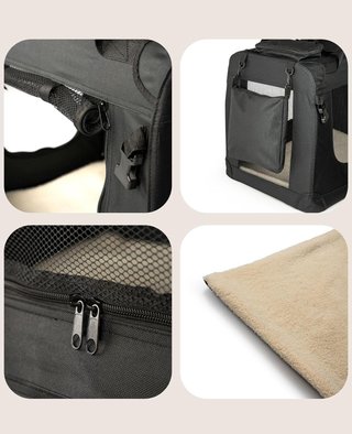 lionto caja transporte cómoda resistente plegable