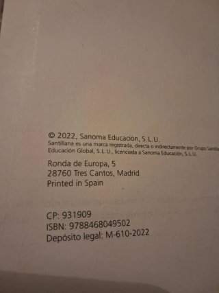 Libros de texto 3° ESO Carmelitas