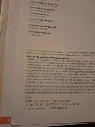 Libros de texto 3° ESO Carmelitas