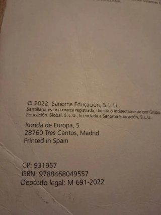 Libros de texto 3° ESO Carmelitas