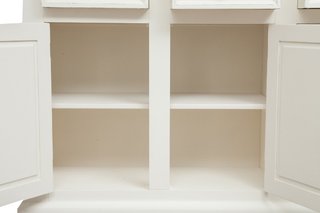 Credenza Country in legno massello di tiglio, stru