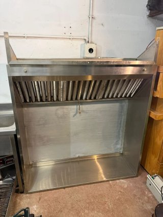 Campana extractora industrial acero inoxidable