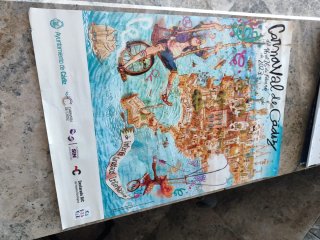 Carteles oficiales del Carnaval de Cádiz