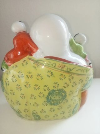 Buda de la Fortuna Porcelana China Niños