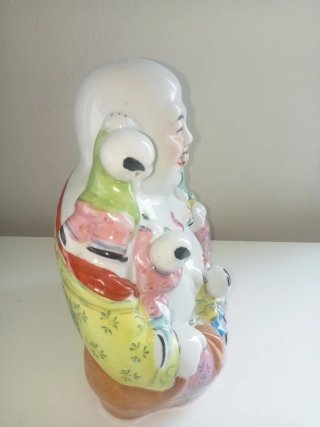 Buda de la Fortuna Porcelana China Niños