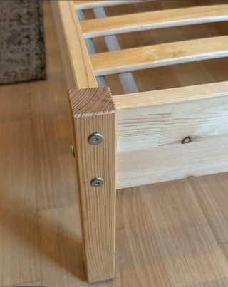 Cama madera 1,35 IKEA