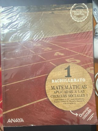 Matemáticas aplicadas a las Ciencias Sociales I...