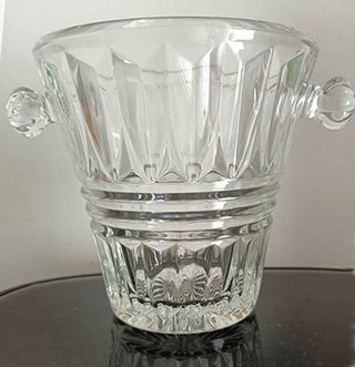 squisito secchiello del ghiaccio di cristallo