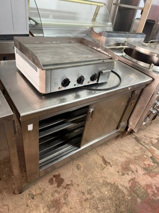 Mesa Caliente Acero Inoxidable