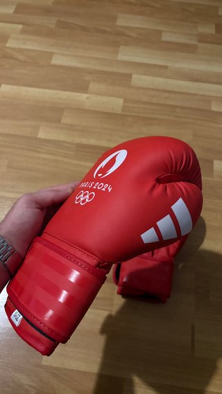 Guantes Boxeo Paris 2024 Rojos 10oz