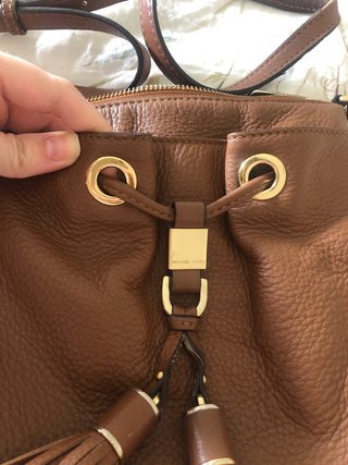 Bolso Michael Kors Marrón Cuero