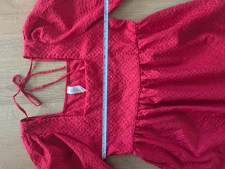 Vestido Rojo Cereza Fiesta