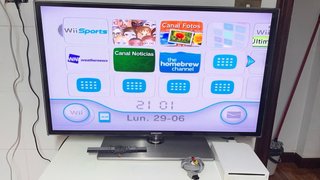 Consola Nintendo Wii Blanca/Gris