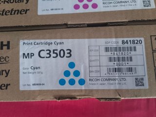 Ricoh MP C3503 2 Magenta 2 Cian